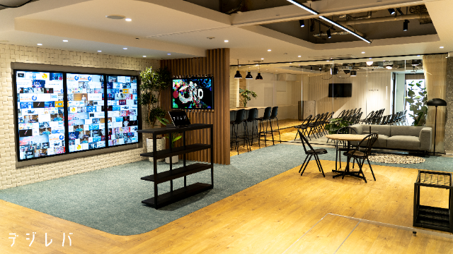 東京渋谷という絶好のロケーションの新オフィス。リラックスも集中もできる職場環境が魅力です。