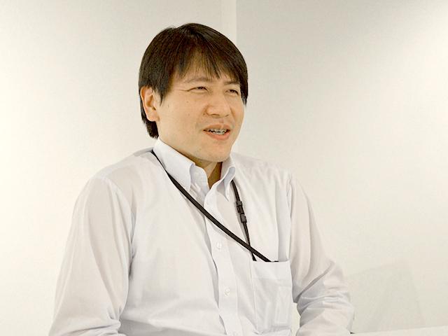 経営企画室リーダーの井上健氏。
”食”について相当な自信あり！新規事業にて一緒に食にまつわる議論ができる方を待っています。