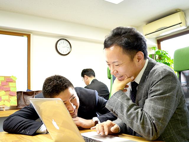 メンバー同士の仲もとても良く、撮影中も笑いが絶えなかった。まだ設立直後なので、制度等はこれから入社する方と一緒につくっていきたい。