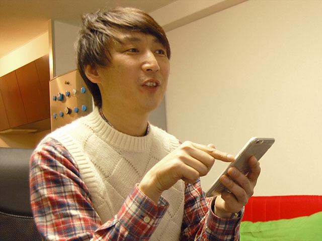 代表取締役の八尾憲輔氏
以前の会社はグリーに売却をし、現在は全く新しいビジネスに挑戦をしている