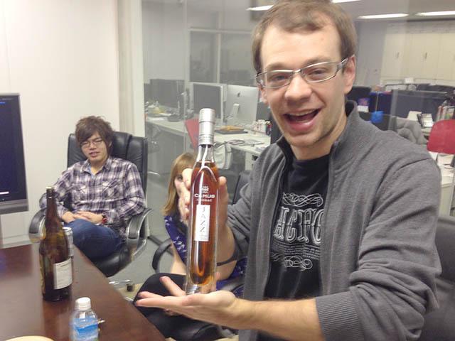 納会の一コマ。フレンドリーな組織で懇親会などのイベントも多いです。