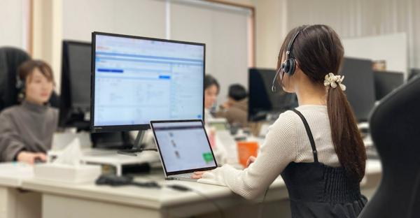 募集している求人：コールセンタースタッフ（広島支社）