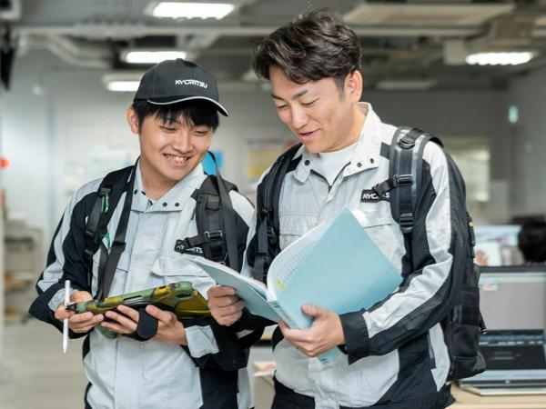 募集している求人：未経験歓迎！設備施工管理職