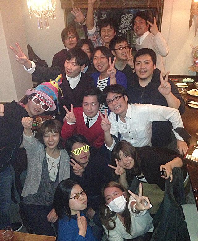 こちらは誕生日会風景