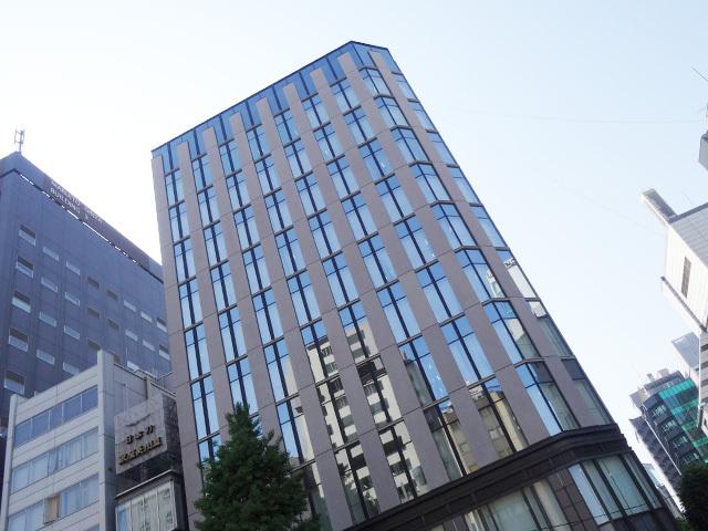 オフィスは銀座のオシャレな新築ビルです。