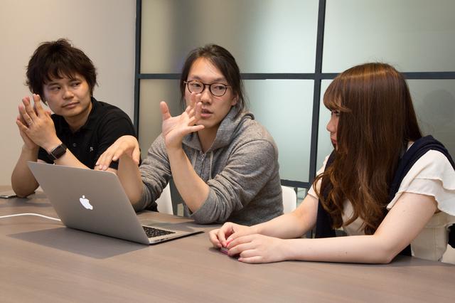 「MERY」をよくするために代表を交えて広告企画や戦略立てを行なっていきます。