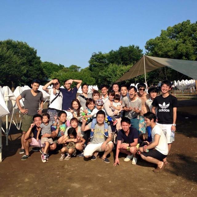 毎年恒例のBBQの一コマ。社員の年齢が近いこともあり、イベントも多数開催。