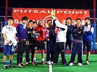 フットサルのイベントにて