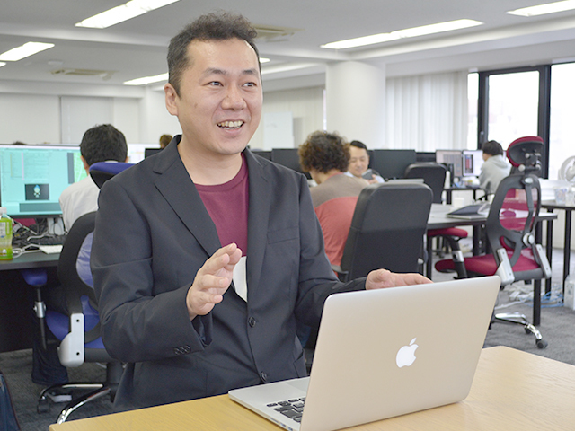 取締役副社長　相原 將也 氏
1998年にコナミに入社し、インターネットの爆発的な普及と歩を合わせる形で、同社のモバイルインターネットのプロジェクトに中心的に関わった人物だ。