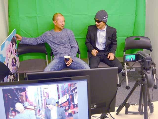 社内にはスタジオを併設。自分たちのサービスを自分たちなりにPRし、より多くのユーザーを獲得する独自の企画力がここにも垣間見れる。