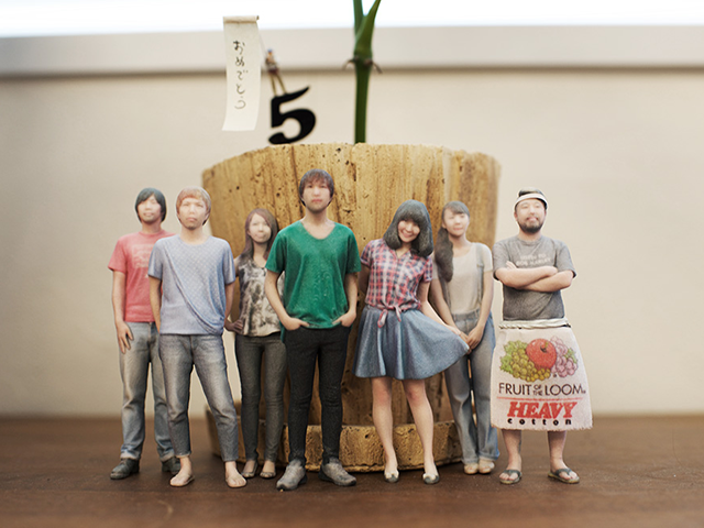 メンバーのフィギュア作りました。