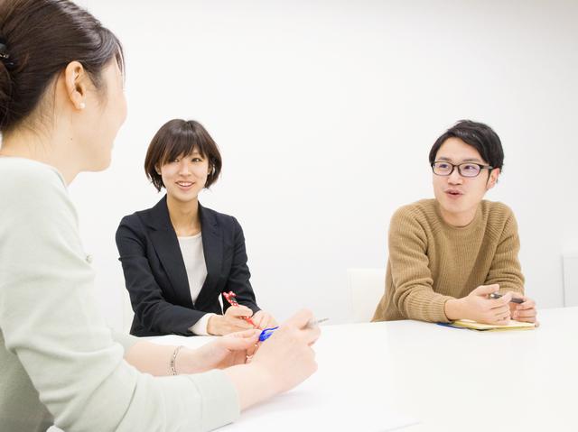 ミーティング風景。