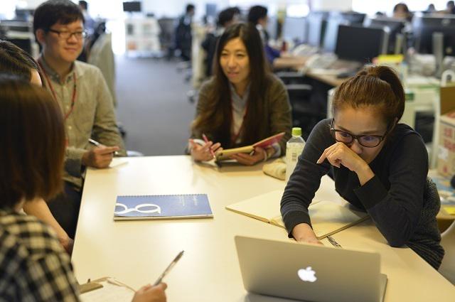 多様なメンバーが集まっているので、MTGでは面白いアイディアがたくさん生まれます。