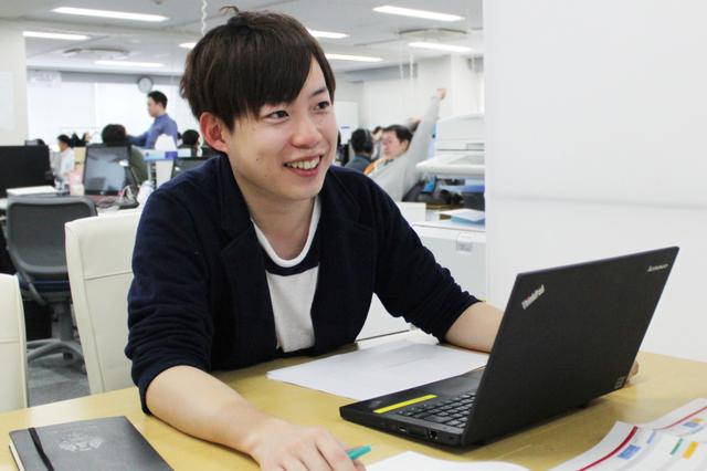 フランクで風通しがいい社風が自慢だ。