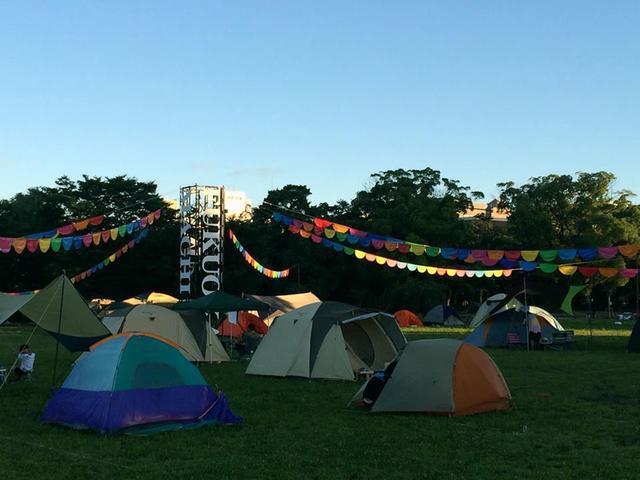 都会の中でキャンプをするという、福岡では珍しい試みとして昨年初開催。1 泊 2 日の「フクオカ・マチ・キャンプ・パーティ」。