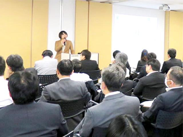 セミナーなどを通じて情報発信も行う同社。数々のノウハウを構築し、今も、ますます引き合いが絶えない状態となっている。