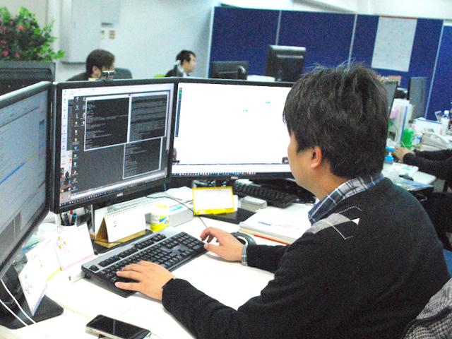 社員がやりたいことを持てる環境の同社。社員が興味のある分野や技術について、積極的に発言することを歓迎している。