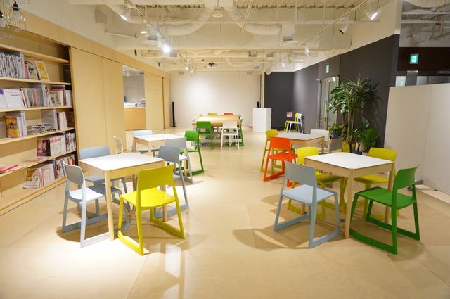 集中部屋やリラクゼーションスペースなど共有スペースが充実しています。