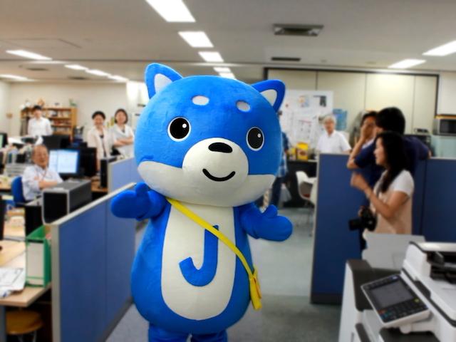 同社のゆるキャラ カス丸