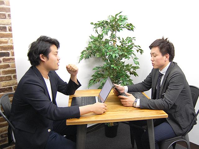 「人と向き合う」という理念を掲げる同社では、転職支援においても求職者と向き合うスタイルを徹底している。