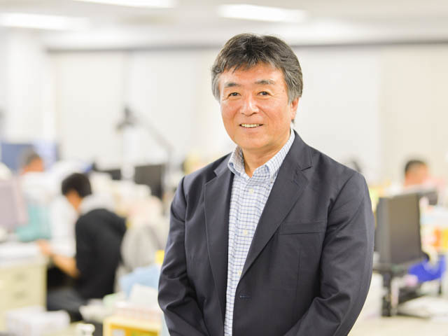代表取締役の徳永典久氏。株式会社リクルートにおいて映像部門、宣伝企画部門、採用系制作部門などを経験し、シーボックスを設立した。