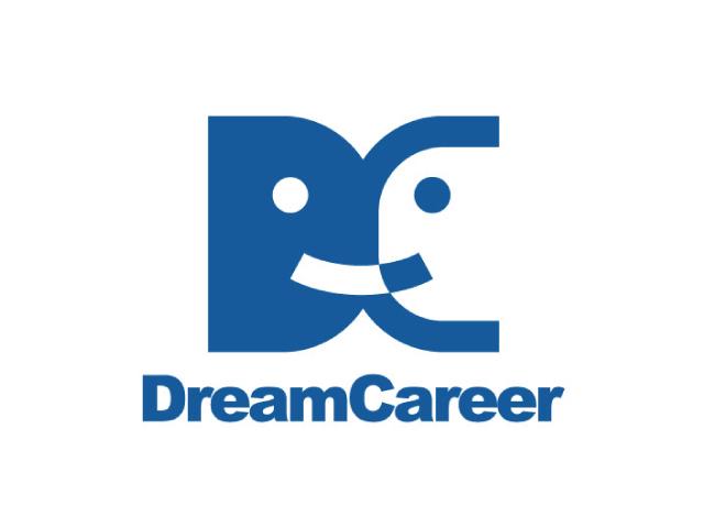 思い描いた夢がキャリアになり、積み重ねたキャリアが更なる夢に近づく。
夢とキャリアをイコールしたい！という想いを込めて作られたロゴです。