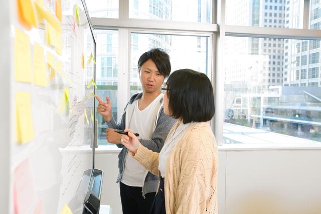 クライアントの課題に対しては徹底的に議論をしたうえで、提案内容を磨く。