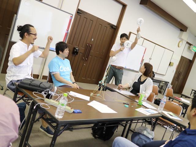 合宿の様子。メンバー間のコミュニケーションを大事にしている。