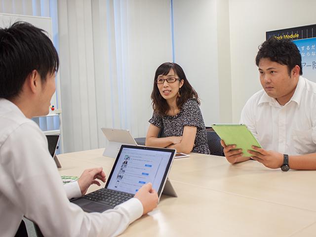 若手社員であろうと、新規事業立ち上げのチャンスがあるのが同社の特徴。