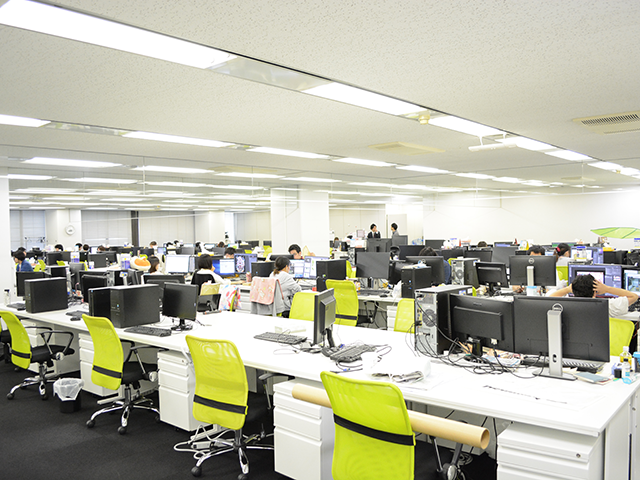 コツコツと小さい実績を積み上げてきた同社。徐々に評価を上げていき、ようやく自社企画のタイトルを開発できる体制が整った！