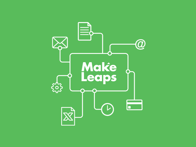 請求書や納品書といった書類の作成、管理、郵送などをするバックエンド業務をクラウド型サービス「MakeLeaps」を開発、提供する。