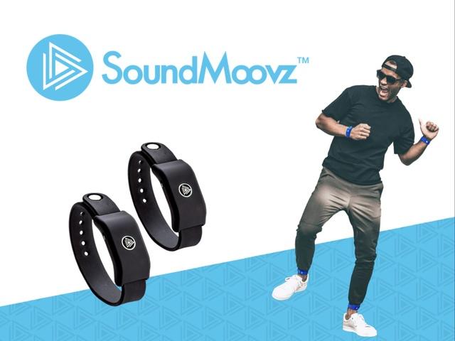 IoTプロダクトメーカーDmet Products株式会社が手掛けるのは、モーションと音、光、映像を連動させるガジェット「SoundMoovz」。