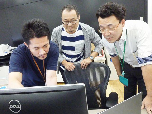 バックボーンの異なる若手の精鋭エンジニアが、新しい領域に挑戦している。