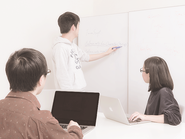 ゲーム開発だけでなく、新たな事業へのチャレンジも行おうとしている。チームとして会社の方向性を考えているという。