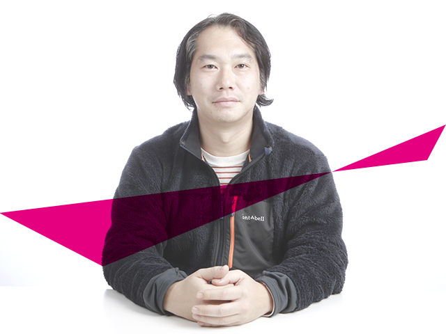 代表取締役社長　遠崎氏
2005年に同社を立ち上げ、現在もクリエイティブディレクターとして活躍している。