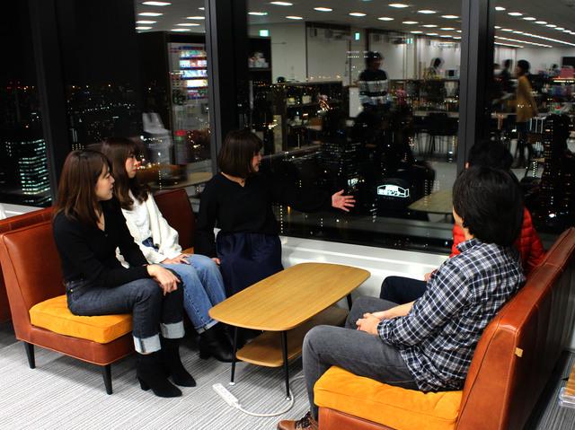 ときにはのんびり、35Fからの夜景を眺めながら…