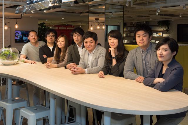 社員数は10名程度(2018年3月現在)。年齢層は幅広く男女比率は7:3程度で、様々な業界からの転職者がおります。