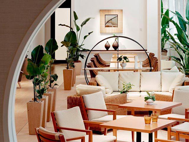 オフィスは緑も多く明るい雰囲気の同社。働きやすい環境が魅力だ。