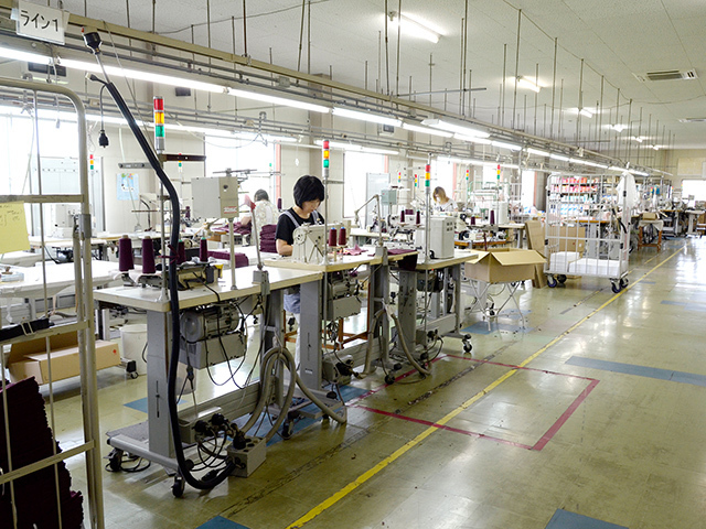兵庫県姫路市にある工場の様子。