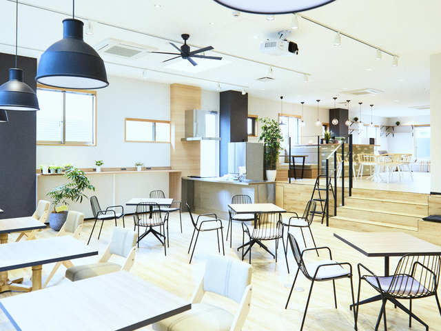 6F の「DMZ CAFE」では、勉強会やセミナー、月次懇親会などのイベントで使用しています。