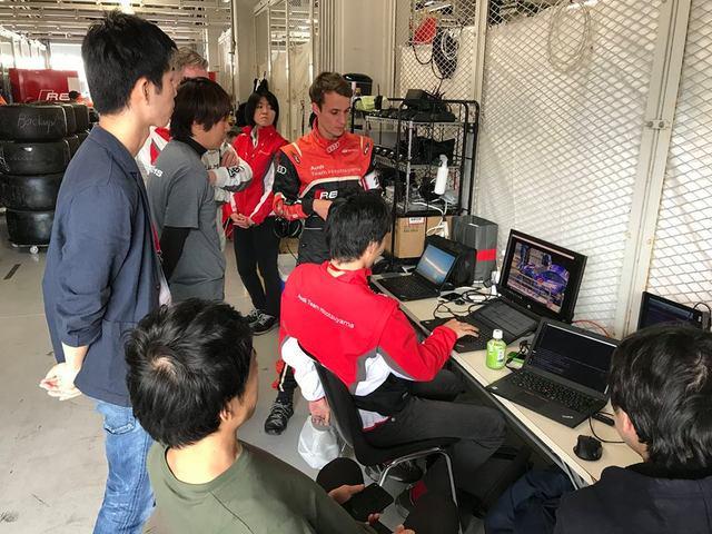 モータースポーツアナリティクスでは実際のレース現場でレーシングチームに参加し、臨場感溢れる現場で分析を提供しています‼