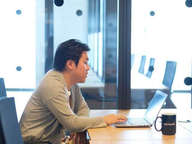 同社が現在拠点としているのは、GINZA SIX最上階の13階にあるwework