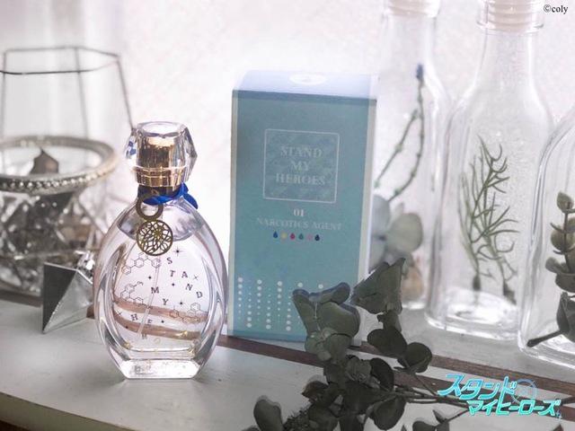 自社IPのグッズ展開も旺盛です。写真は「HEROES FRAGRANCE：BREEZE」。
