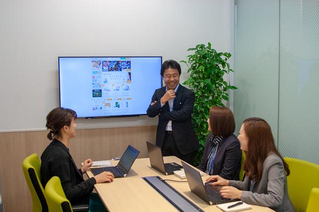 他の部署との距離が近く、連携が取りやすい環境。