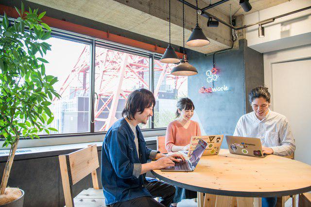 東京タワーを背にしたMTG風景