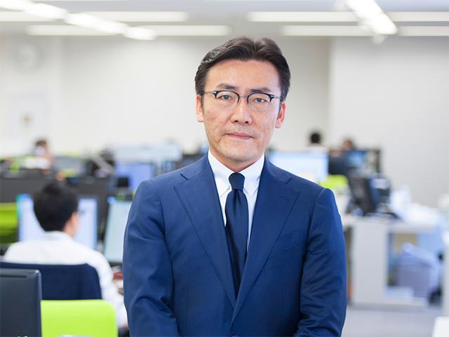 営業統括　武山 佳憲氏
今後の同社のミッションは、言語サービスのコンサルティング企業として進化し、お客様の抱える本質的な課題を解決していくこと。