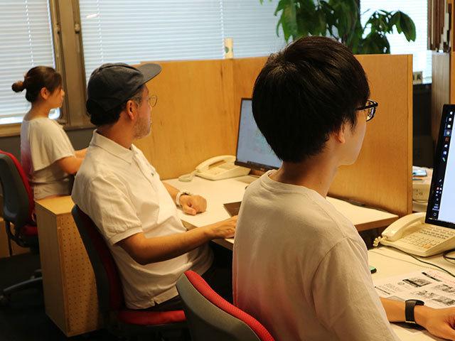 編集的なセンスを持ったWebディレクターが中心の会社。案件ごとに、契約デザイナーやエンジニアとチームを組んで制作にあたる。