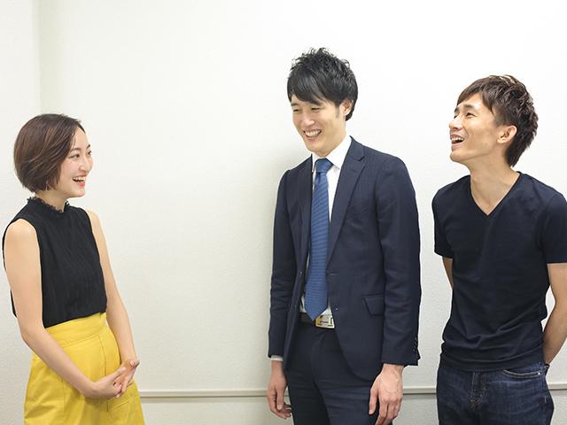 会社で働くことが苦痛ではない＝働くのが楽しい会社を目指しているという同社。社員同士も仲が良くとてもいい雰囲気だ。