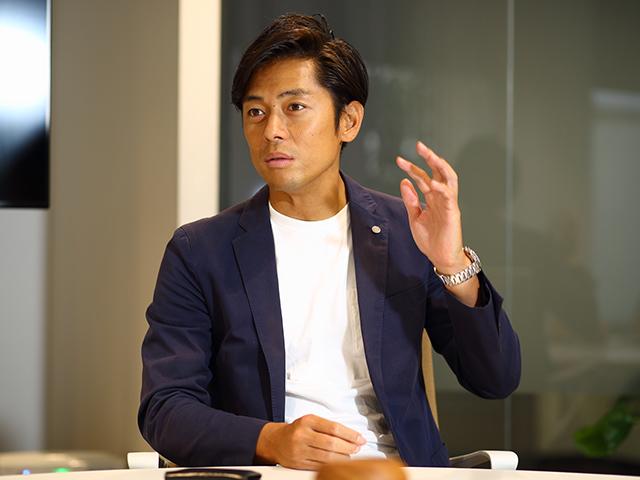 今回インタビューに登場した越淵氏。カルチャーフィットを大事にするという採用についての思いを語ってくれた。
