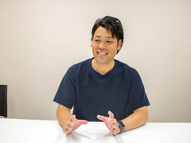 リードエンジニア 森藤敏之氏
『LOOKREC』のレポート周りを担当。開発の自由度がポイントだと話す。